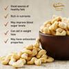 Snow Hills Kashmir Whole Cashew Crunchy Nuts - (2.2 Pound) | Spurced From Kashmir, Perfect for Snack, Roasted Cashew Jar | Ideal for Cooking & Baking view 3
