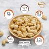 Snow Hills Kashmir Whole Cashew Crunchy Nuts - (1.1 Pound) | Spurced From Kashmir, Perfect for Snack, Roasted Cashew Jar | Ideal for Cooking & Baking view 4