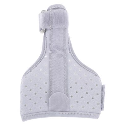 1pc Thumb Protector Finger Sleeve Gaming Jaw Trainer Thumb Support Bracket Engraving Tool Finger Guard Protection Injury Brace Treatment for Carpal Strap Light Grey
