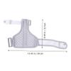 1pc Thumb Protector Finger Sleeve Gaming Jaw Trainer Thumb Support Bracket Engraving Tool Finger Guard Protection Injury Brace Treatment for Carpal Strap Light Grey view 2