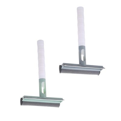 2pcs 3-in-1 Double-Sided Glass Cleaning Tool for Living Room