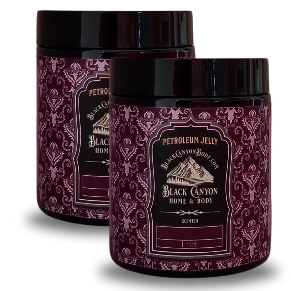 Black Canyon Spiced Caramel Latte Scented Petroleum Jelly For Skin, 16 Oz (2 Pack)