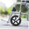 FOMIYES 4pcs Wheelchair Front Wheel Replacement Durable Non-slip Design Easy to Install Creative Wheelchair Accessories view 3