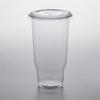 32OZ Disposable Pet Cold Clear Cups and Flat Lids for Straws Perfect for Smoothies, Iced Coffee, Juices, Cocktails and Soda view 1