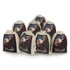 QMNBTES USA Patriotic Eagle Drawstring Gift Bags 8PCS Muslin Bags Drawstring Bags Muslin Bags Fabric Gift Bags Small Drawstring Bags Cloth Gift Bags Gift Wrap Bags Drawstring Gift Pouch view 1