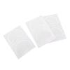 20pcs Felt Forefoot Pads, Reduce Friction, Prevent Callus, Feet Guard for Most Shoes, Dance, Sports, 7.5x4.2cm Felt, 2 Stickers per Sheet, Total 10 Sheets for Boots, Hiking (White) view 1