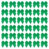 PATIKIL 1 Inch Mini Ribbon Bow 100 Pcs Satin Fabric Ribbon Flower Bows Appliques for DIY Craft Sewing Wedding Party Decoration, Green view 1
