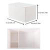 Klmnop 2 Pcs Tampon and Pad Organizer for Period, Sanitary Napkin Holder, Feminine Sanitary Pad Tampon Storage for Bathroom(White) view 2