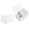 Klmnop 2 Pcs Tampon and Pad Organizer for Period, Sanitary Napkin Holder, Feminine Sanitary Pad Tampon Storage for Bathroom(White) view 4