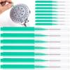 HINZIC 15pcs Shower Head Cleaner Brushes, Small Gap Hole Showerhead Cleaner Pick, Anti-Clogging Shower Nozzle Cleaning Nozzle for Household Bathroom Kitchen Crevices view 1