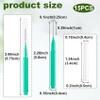 HINZIC 15pcs Shower Head Cleaner Brushes, Small Gap Hole Showerhead Cleaner Pick, Anti-Clogging Shower Nozzle Cleaning Nozzle for Household Bathroom Kitchen Crevices view 2