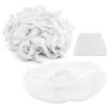 100PCS Bowls Covers and 1pc Dough Scraper for Bread Proofing Fruit Vegetable Meat Bowl(Transparent) view 4