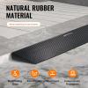 1.2" Rise Cuttable Threshold Ramp for Sweeping Robot,35.4" Wide Natural Rubber Power Wheelchair Ramp is Adjustable and Cuttable for Doorways, Curb, Sweeper, Power Scooters, Bathroom view 3