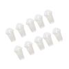 Healvian 100pcs Plastic Cups with Dome Lids Disposable Leakproof for Iced Drinks Smoothies Bubble Tea Milkshakes view 1