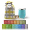 Tea Gift Set for Women & Men Includes Assorted Teas, Elegant Mug & Honey (Teal - Hrny & Sons Tea) view 1