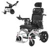 Rubicon DX11 - Reclining Foldable Electric Wheelchairs for Adults - Longest Range 25 Miles of Freedom: Airline Approved Deluxe Electric Wheelchair with Dual 12AH Lithium Batteries, 600W Motor (Model7)