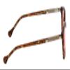 Calabria Evelyn Pink Tint FL-41 Reading Glasses +2.75 Brown Marble Glitter Women Blue Light Sensitivity FL41 Readers view 3