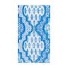 Caspari Provencale Cotton Blue Guest Towel Napkins - 15 Guest Towel Napkins per Pack, 4 Packs view 2