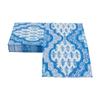 Caspari Provencale Cotton Blue Guest Towel Napkins - 15 Guest Towel Napkins per Pack, 4 Packs view 4