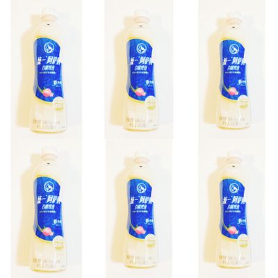 Chinese White Peach Flavored Milk TeaDrink,15.9 Oz, 6 Packs