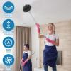 6 Pcs Cleaning Duster Kit with Extension Long Handle, Bendable Feather Duster Detachable Gap Duster Cleaner, Replaceable Dusters Washable Chenille Microfiber High Duster for Ceiling Fan Cobweb Blinds view 3