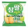 Korean Snack Rice Cracker Crown Chamssal Seon Gwa 115g, Pack of 10 Sweet and Crispy Rice Treat view 1