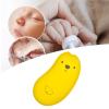Akozon Electric Baby Nail Grinder with 6 Grinding Heads Safe USB Charging Baby Nail File for Easy Nail Care (Yellow) view 4