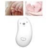 Akozon Electric Baby Nail Grinder with 6 Grinding Heads Safe USB Charging Baby Nail File for Easy Nail Care (White) view 3