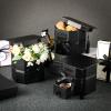 Chunful 3 Pcs Graduation Flower Boxes 2026 Graduation Cap Gift Boxes with Drawer Double Layers Graduate Candy Treat Cases Grad Floral Centerpieces Container for Class of 2026 Party Favor Supplies view 2