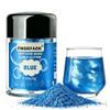 Blue Edible Glitter for Cocktails 5g Luster Dust Edible Food-Grade Glimmer Powder for Drink Desserts,Wine , Beverages, Candy,Cakes, Strawberries, Cookies, Fondant, Home Bakery Restaurant Vegan (0.18 oz ) view 1