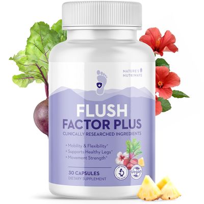 Flush Factor Plus Original Formula 30 Ct, 1 Month Supply