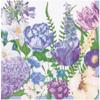 Caspari Shades Of Blue Dinner Napkins - 20 Dinner Napkins per Pack, 4 PACKS view 1