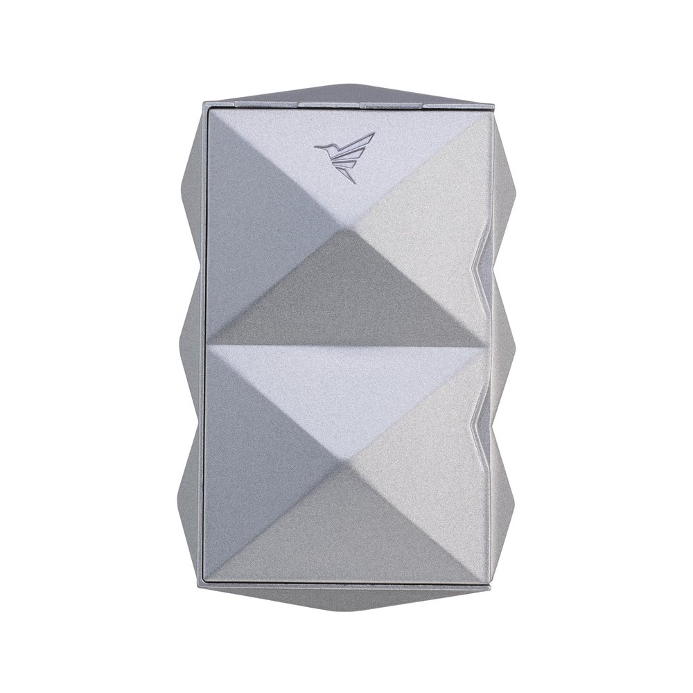 Colibri Quasar SV-Cut Cigar Cutter Stainless Steel Spring-Loaded V Cutter, Deep Precision Cut up to 60+ Ring Gauge, Ergonomic Design, Premium Cigar Accessory (Silver)