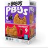 Bobo's PB&J Variety - Grape & Strawberry, Simple Ingredients, Whole Grain Oats, Plant Based, Non-GMO, Gluten Free Breakfast Bars, Healthy Snacks for Adults & Kids (18 Snacks) view 1