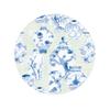 Caspari Glazed Porcelain Celadon Salad & Dessert Plates - 8 Paper Plates per Pack view 1