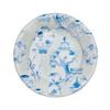 Caspari Glazed Porcelain Celadon Salad & Dessert Plates - 8 Paper Plates per Pack view 2