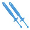 2pcs Ear Wax Removal Tool Ear Cleaner Spoon Reusable Plastic Earwax Spoon for Daily Use view 3