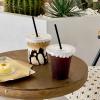 200 PCS Snow Cone Spoon Straw Flexible Straws Drinking Straws for Shaved Ice Milkshakes Smoothies Drink Stir Sticks view 4