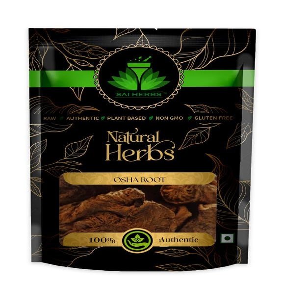 ATS OSHA Root - Ligusticum Porteri - Bear Root - Pure & Natural (50 Grams)