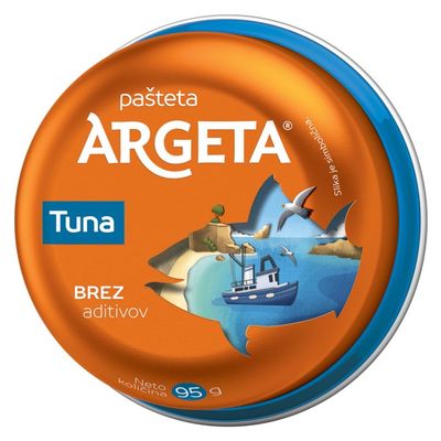 Argeta Tuna Pate Spread - Pack Of 16 x 95g