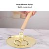 Grcfumo Moxa Stick Storage Base, Moxa Stick Holder Burner Tray, Stainless Steel Round Moxa Roll Stand, Moxa Stick Tray for Moxibustion Home view 2