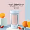 aqxreight Electric Shaker Bottle 650mL USB Rechargeable Portable Mixer Cup for Protein Shakes and Meal Replacement Drinks view 2