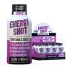 Grape Extra Strength Energy Shot 12 pk 260mg Natural Caffeine B12 B6 Energy & Focus Support 2 Servings Sugar Free Zero Calorie Green Tea B-Vitamins Electrolytes Vegan 1.93 fl oz view 1