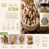 Cookie Dough Nugz 2.5 lb | Edible Chocolate Chip Cookie Dough Pieces | Ready-to-Eat Snack, Ice Cream Topping & Dessert Inclusion | Bulk Resealable Container Made in USA | Dasher's Spice & Beans view 4