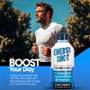 Blue Raspberry Extra Strength Energy Shot 12 pk 260mg Natural Caffeine B12 B6 Energy & Focus Support 2 Servings Sugar Free Zero Calorie Green Tea B-Vitamins Electrolytes Vegan 1.93 fl oz view 4