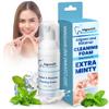 AlignerOff White Foam Retainer Cleaner New Whitening Formula for Aligners, Retainers, Nightguards, Braces & Dentures Super Minty for Invisalign, Essix, Hawley Trays 50ml Ideal for Gifting view 1