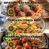 Grumpy Butcher Bistro Meals Set 6 Pack (10-15 oz each) Spaghetti & Meatballs, Chicken Fried Rice, General Tsos Chicken Protein Plus Wholesome Prepared Meals view 2