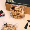 FYSUIMU 320 Pcs 2026 Graduation Cellophane Bag Sweet Endings to New Beginnings Self-Adhesive Treat Bags Clear Flat Candy Cookie Bags 4 x 4 Inch for Congrats Grad School Party Supplies view 4