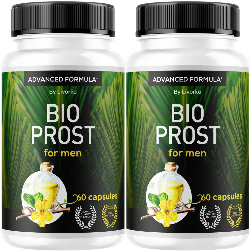 (2 Pack) BioProst For men - Bio Prost For Men, BioProst, Bio Prost, Bio Prost Original, Bio Prost Capsules, BioProst Pills, Original BioProst Supplement Support Formula, 120 Capsules For 2 Months
