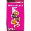 HERSHEY'S and REESE'S Miniatures Assorted Chocolate Candy Party Pack, 32.9 oz view 1
